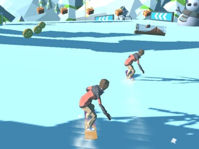 Snowboard Master 3D online hra