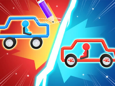 Draw Car Fight online game