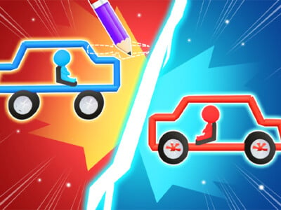 Draw Car Fight online hra