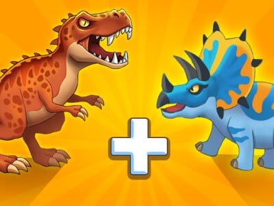 Dinosaurs Merge Master online game