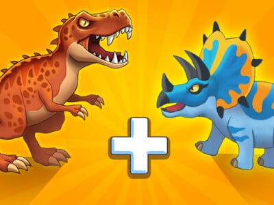 Dinosaurs Merge Master oнлайн-игра