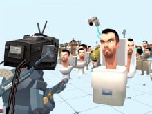 Skibidi Toilet FPS Shooting Survival