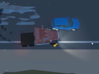 Truck and Police online game