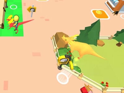 Mini Dino Park oнлайн-игра