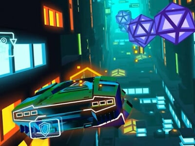 NEON FLYTRON: CYBERPUNK RACER - Jogue de Graça!