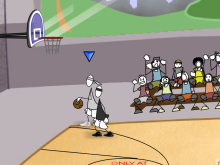 Stick Basketball online hra