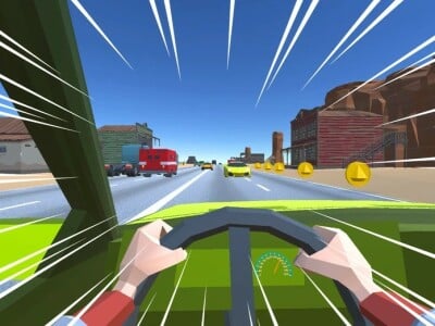 Driving in the Stream 3D online game