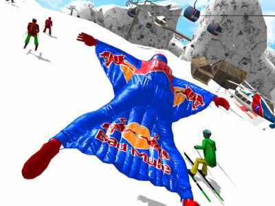 Base Jump Wingsuit Flying juego en línea