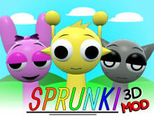 Sprunki 3D Mod online hra