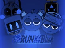 Sprunki Blue Mod online hra