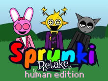 Sprunki Retake: Human Edition online hra