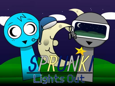 Sprunki: Lights Out online hra