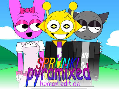 Sprunki Pyramixed: Human Edition online hra