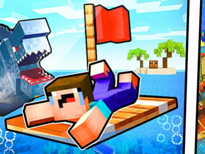 Noob Raft: Ocean Survival oнлайн-игра