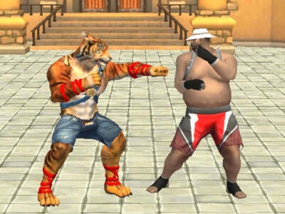 Bodybuilder Karate Fighting online hra