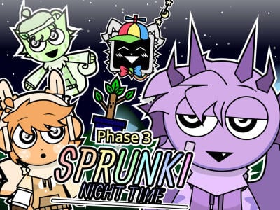 Sprunki Night Time Phase 3 online hra