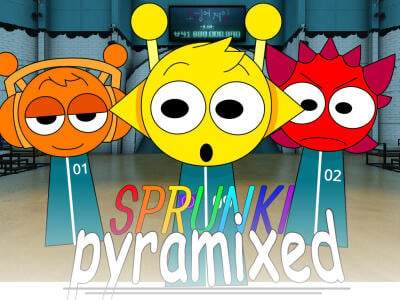 Sprunki Pyramixed Squid Game oнлайн-игра