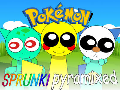 Sprunki Pokémon But Pyramixed oнлайн-игра