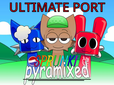 Sprunki Pyramix Ultimate Port oнлайн-игра