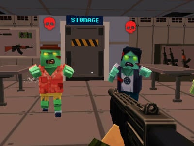 Pixel Combat: Zombies Strike oнлайн-игра