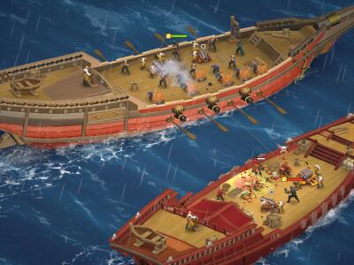Pirate Ships: Build and Fight online hra