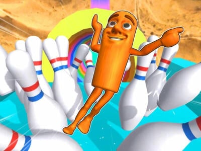 Crazy Downhill! Ragdoll Fall Down! oнлайн-игра