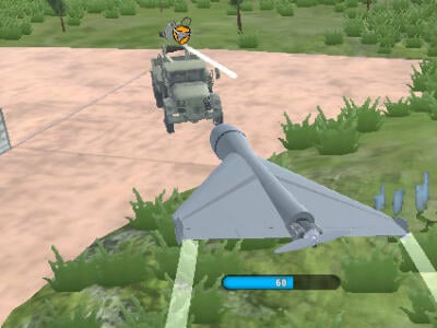 Missiles and Drones: A Strike On A Military Base online hra