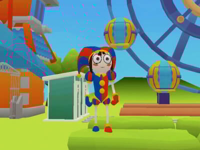 Build Amusement Park with Pomni online hra