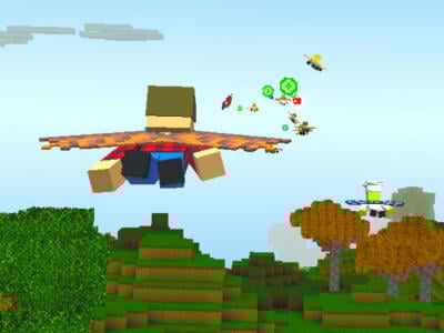 Minecraft: Elytra Flight online hra