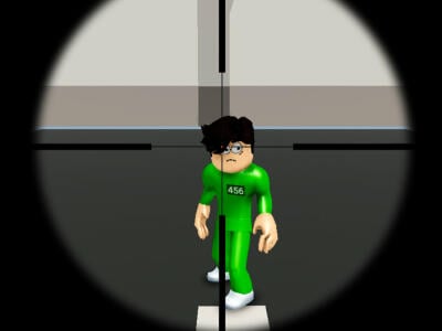 Obby 456: Survive The Sniper in Squid Game online hra