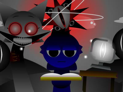 Sprunki Phase 5: The Blackened Killer online hra