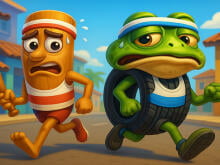 Brainrot Marathon: Italian Animal Race online hra