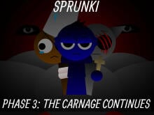 Sprunki Phase 3: The Carnage Continues online hra