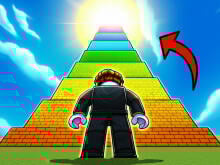 Obby: +1 Jump per Click online hra