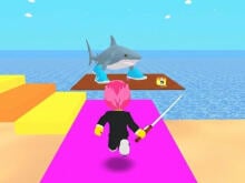 Obby Fishing: Catch the Megalodon online hra