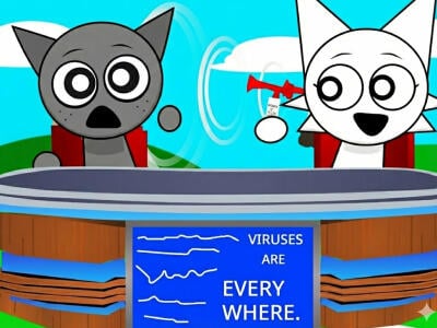 Sprunki: Talking Gray & Wenda News online hra