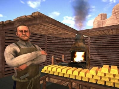Gold Rush: Gold Simulator 3D online hra