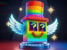 Lucky Brainrot Blocks Online online hra