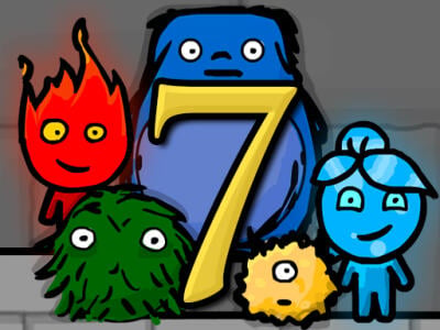 Fireboy & Watergirl 7: and Friends oнлайн-игра