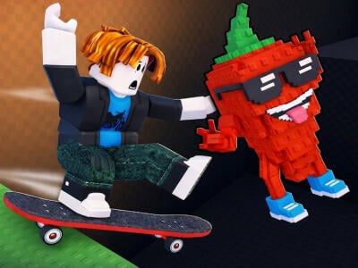 Obby: Skateboard for Brainrots oнлайн-игра