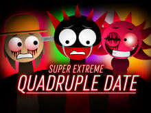 Sprunki Super Quadtruple Date online game
