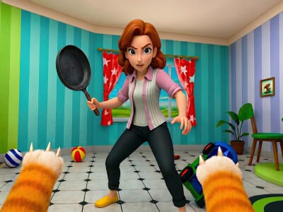 Bad Cat Prankster - Mom’s Return oнлайн-игра