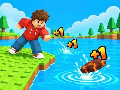 +1 Stone Skipping online hra