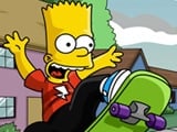 Bart Simpson Skateboarding juego en línea