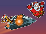 Canoniac Launcher Xmas online hra