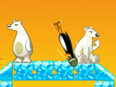 Crazy Penguin Catapult juego en línea
