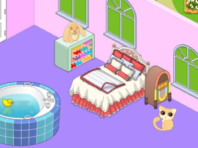 My new room online game