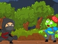 Ninja vs Zombie online hra