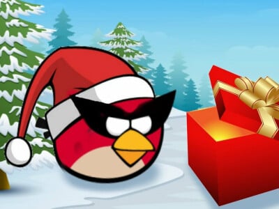 Angry Birds Space Xmas online hra