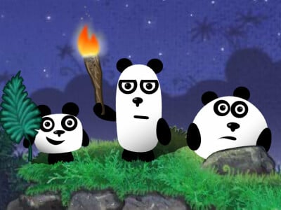 3 Pandas 2 juego en línea